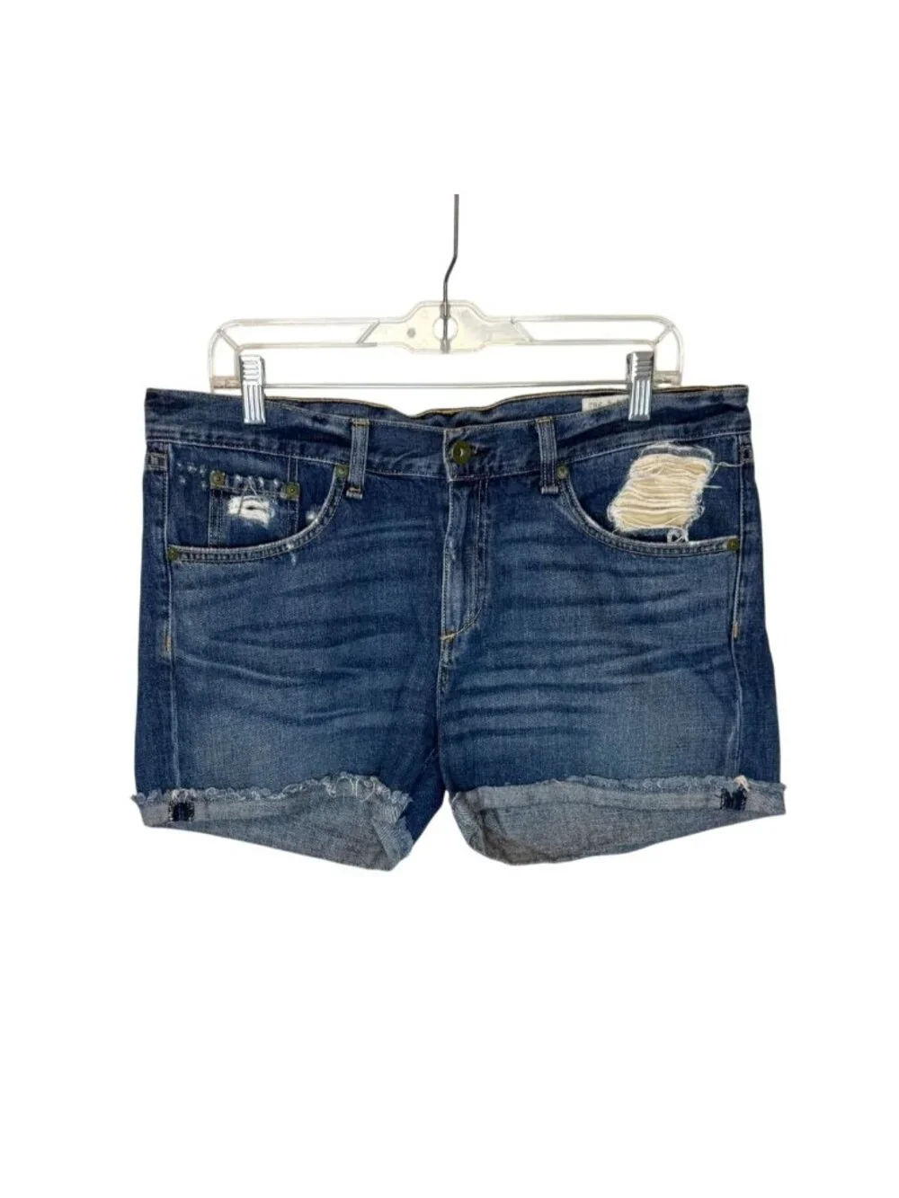 Rag & Bone Jean Shorts in Woodstock - Size 30 - Picture 1 of 7